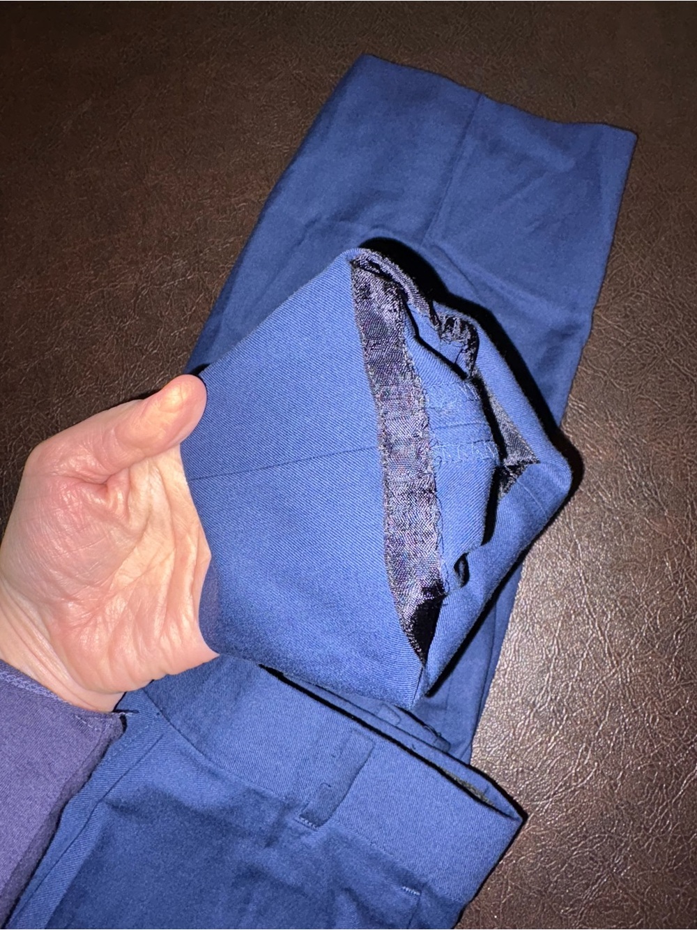 Calvin Klein Boys 12 Husky Blue Suit - Two-Piece Blazer & Pants - Picture 11 of 16